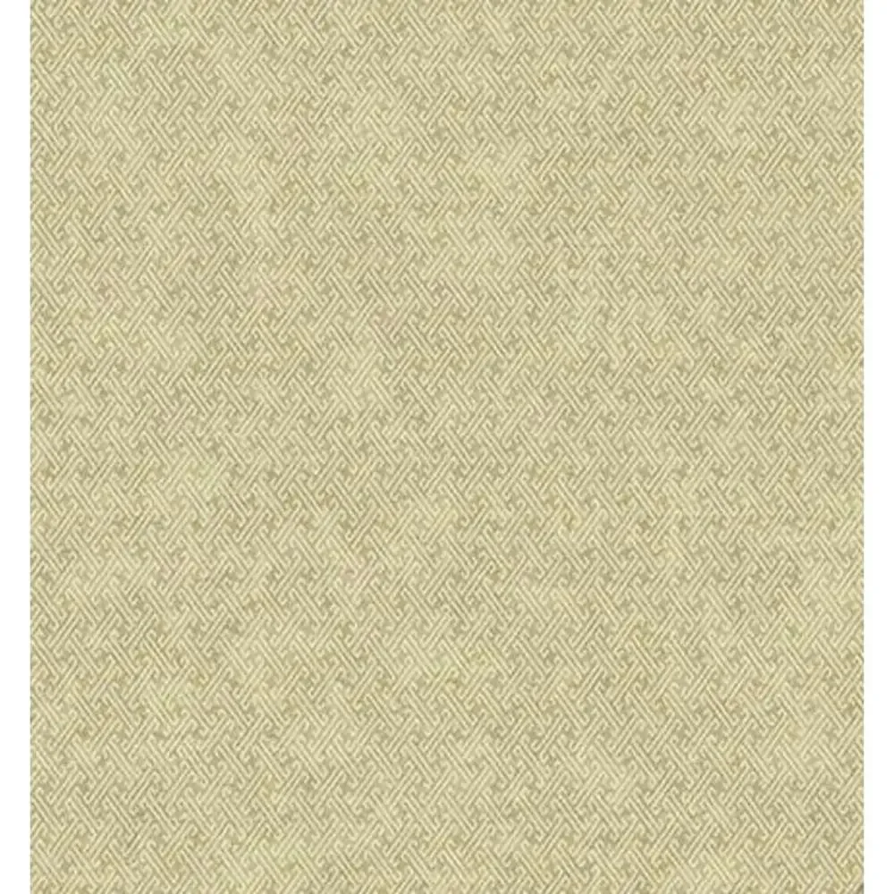 York Fine Wallpaper Beige White Geometric Traditional Style AD1231 One Roll NEW